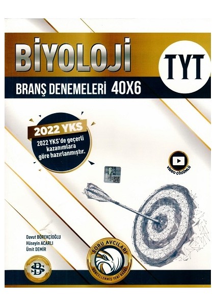 TYT Biyoloji 40 x 6 Branş Denemeleri