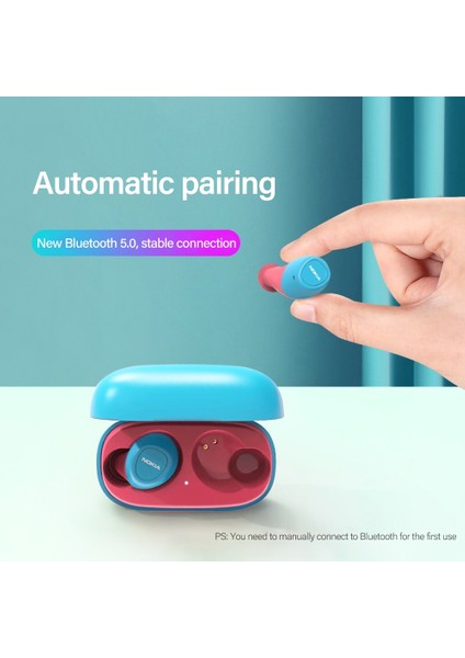 E3100 Renkli Bluetooth Kulaklık Kırmızı(Yurt Dışından)