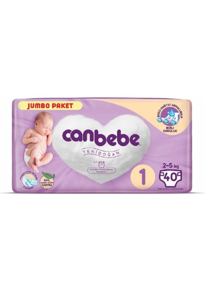 Bebek Bezi 40'lı Yenidoğan 1 ( 2-5 kg ) 8690742162139