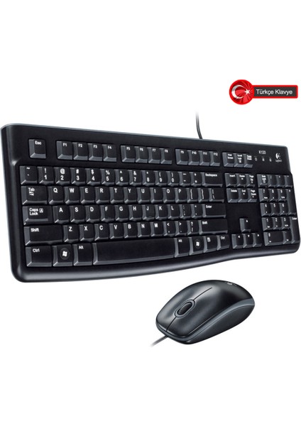 Logıtech MK120 USB Kablolu Klvye+Mouse (920-002560