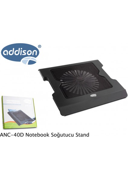 Addıson ANC-40D Büyük Fanlı Notebook Soğutucu (S)