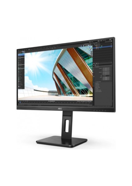 Aoc 27P2Q 27" 4ms, 75Hz, Full Hd, IPS Panel, Analog, Dvı, Hdmı, Dp, Usb, Pivot, Dahili Hoparlör Monitör