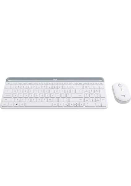 Logıtech MK470 Klavye+ Mouse Kablosuz Beyaz (920-009436)