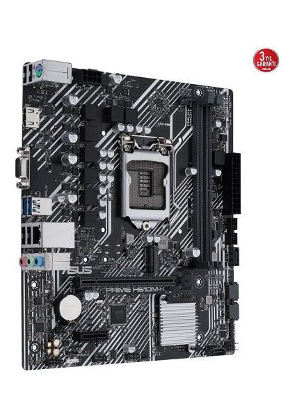 Prime H510M-K D-Sub HDMI M.2 Usb3.2 LGA1200 10 ve 11.nesil