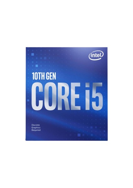 Core i5 10400F 2,9 GHz 12 MB Cache 1200 Pin İşlemci