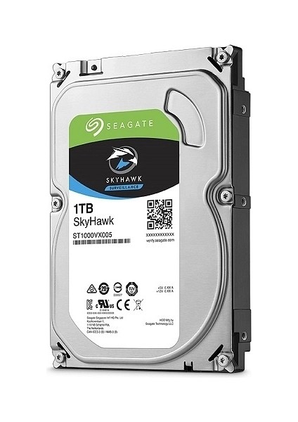 Skyhawk 3,5" 1tb 64MB ST1000VX005, 5900RPM, Güvenlik HDD