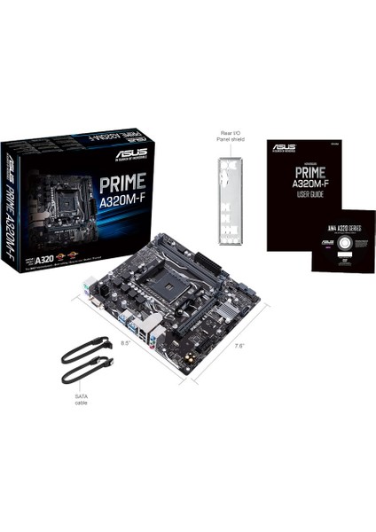 Prime A320M-F Ddr4 D-Subi Usb3,1 Am4