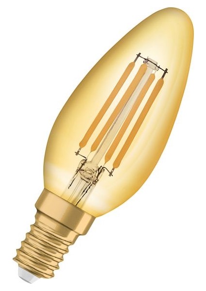 Vintage 1906 LED Classic Gold Mum 4.5W E14 4 Adet