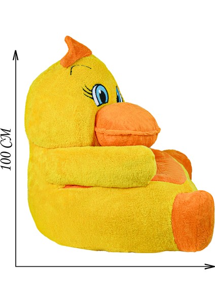 Oyuncak Civciv Peluş Bebek Çocuk Koltuğu