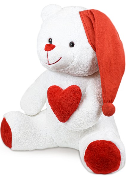 Uyku Arkadaşı 80 cm Kırmızı Yastıklı Peluş Ayıcık fiyatları