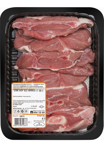 Kasap Kuzu Kapamalık Et 500 gr