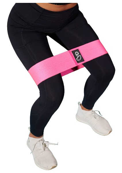 Newborn Loop Band Direnç Lastiği Egzersiz Bandı Pembe Direnç Orta ( 11-15 Kg)