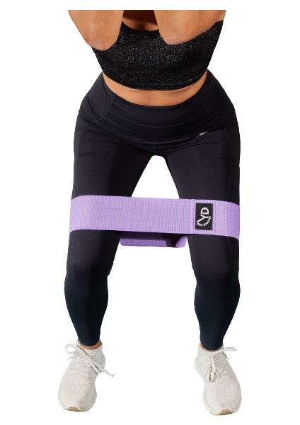 Yd Newborn Loop Band Direnç Lastiği Egzersiz Bandı Orta Hafif Direnç Mor ( 8-12 kg )