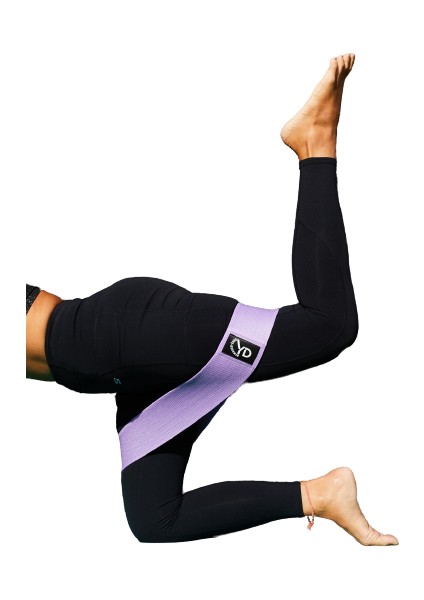 Yd Newborn Loop Band Direnç Lastiği Egzersiz Bandı Orta Hafif Direnç Mor ( 8-12 kg )