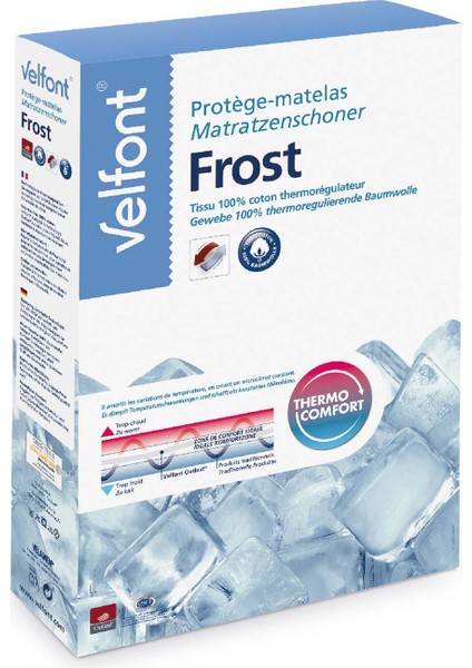 Velfont Frost Outlast Cotton Isı Dengeleyici Alez 90x200