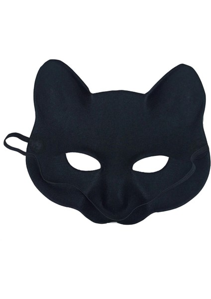 Sarman Kedi Kadife Cosplay Maske