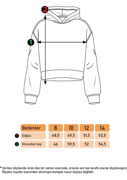 Toontoy Kız Çocuk Kanguru Cepli Baskılı Sweatshirt fiyatları