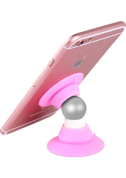 Araba Havalandırmaya Montaj Telefon Tutucu - Pembe (Yurt Dışından)