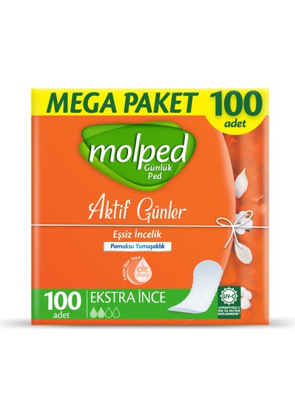 Aktif Günler Günlük Ped 100 Adet