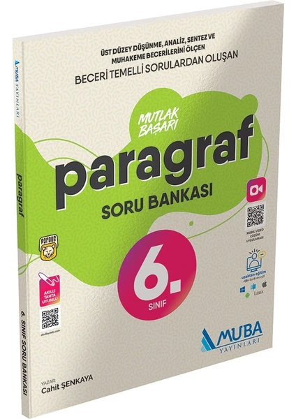 Muba Yayınları Mutlak Başarı 6. Sınıf Paragraf Soru Bankası