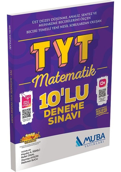 Muba Yayınları TYT Matematik 10'lu Deneme Sınavı