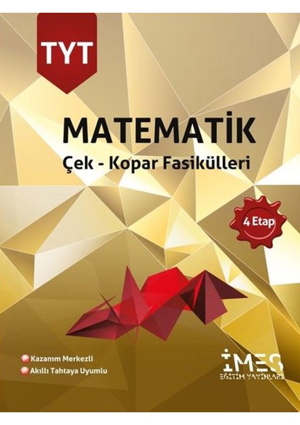 Imes 4 Etap TYT Matematik Çek Kopar Fasikülleri Soru Bankası