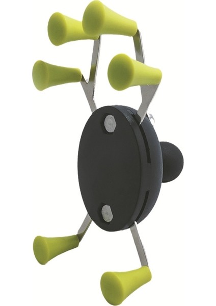 X-Tipi Altı-Pençe Metal Motosiklet Cep Telefonu Tutucu (Yurt Dışından)