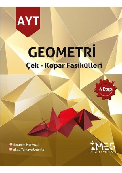 Imes 4 Etap AYT Geometri Çek Kopar Fasikülleri Soru Bankası