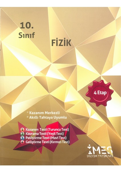 Imes 10.sınıf 4 Etap Fizik Soru Bankası