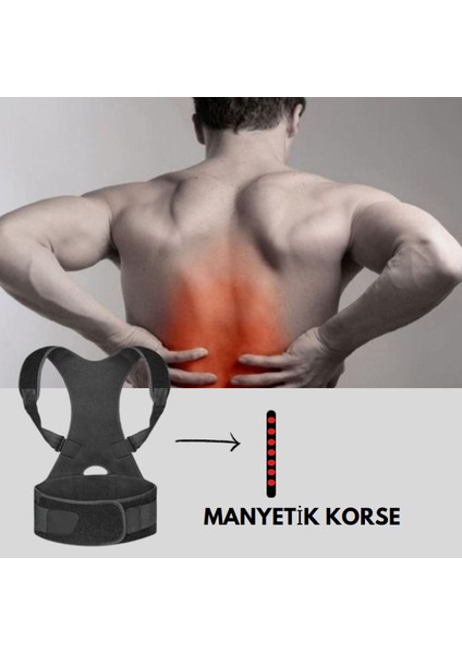 Unisex Dik Durus Korsesi Bel Sırt Omuz Korsesi Dik Durma Aparatı fiyatları