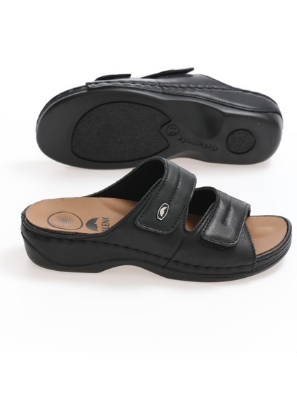 Kadın Ayarlanabilir Hakik Deri Terlik fırsatları