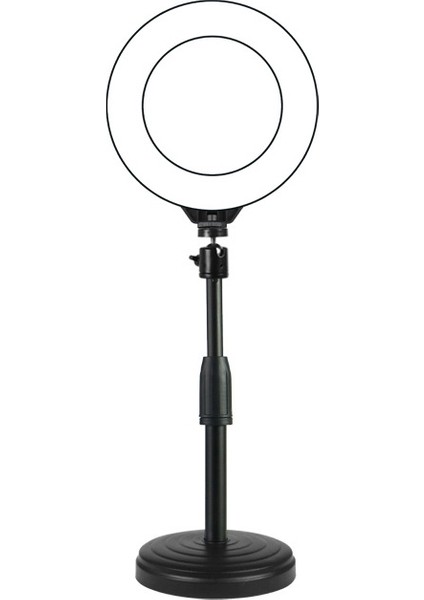 Lx-03 Telefon Canlı Destek 16CM Dolgu Işığı - Siyah (Yurt Dışından)
