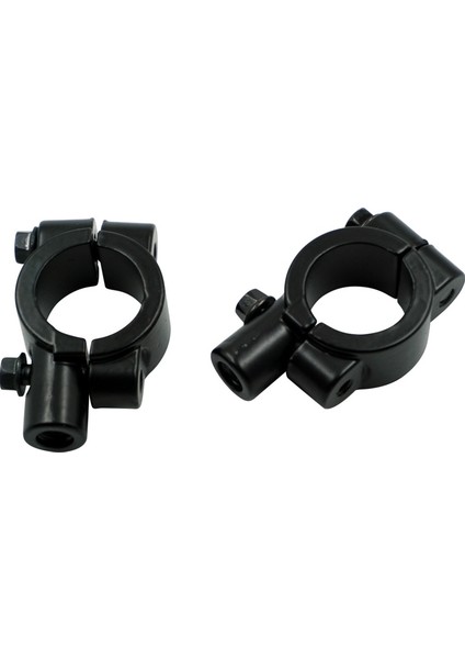 6 Adet Motosiklet Gidon Ayna Tutucu M10 25MM (Yurt Dışından)