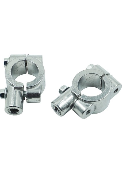 6 Adet Motosiklet Gidon Ayna Tutucu M8 22MM (Yurt Dışından)