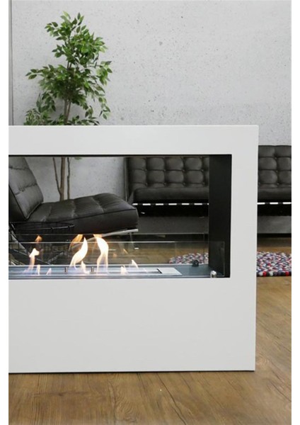 Tesoro Beyaz Bacasız Şömine fiyatları