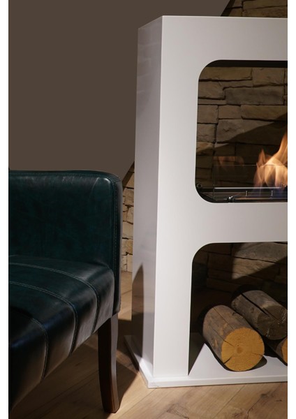 Camino Beyaz Bacasız Şömine fiyatları