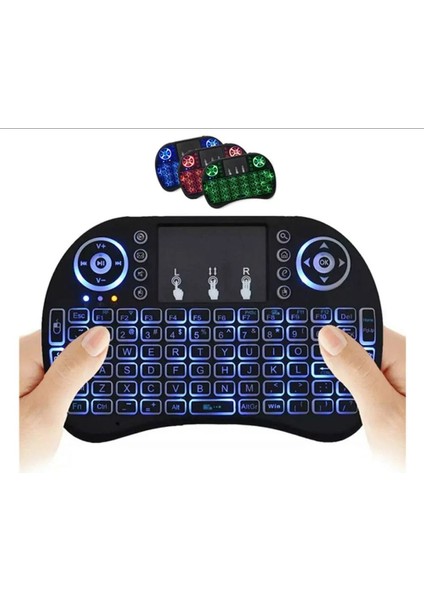 Mini Rgb Aydınlatmalı Klavye