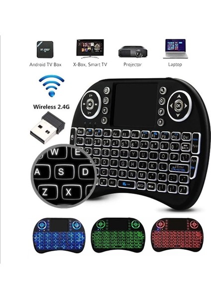 Mini Rgb Aydınlatmalı Klavye modelleri