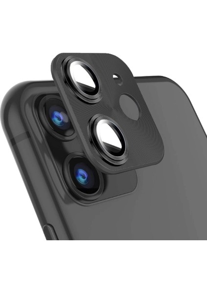 Apple iPhone 11 Pro/11 Pro Max 360 Metal Kamera Koruyucu Silver