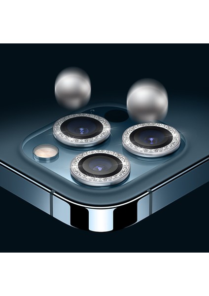 Apple iPhone 11 Pro Diamond Kamera Koruyucu Karışık Yeşil fiyatları