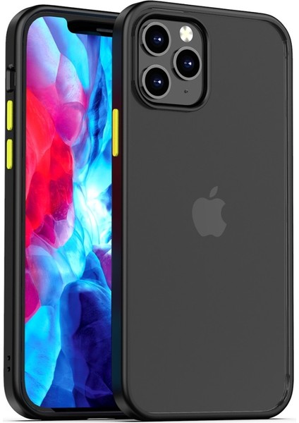Elit Shine Apple iPhone 12 Pro Max Kapak Siyah
