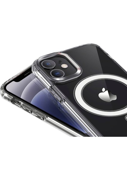 Magsafe Air Apple iPhone 12 Mini Şeffaf Kapak