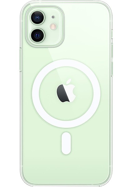 Magsafe Air Apple iPhone 12 Mini Şeffaf Kapak