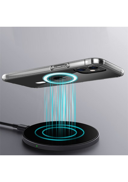 Magsafe Air Apple iPhone 12 Mini Şeffaf Kapak