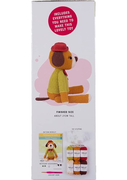 Tuva Yayıncılık Amigurumi Kit - Ressam Köpek