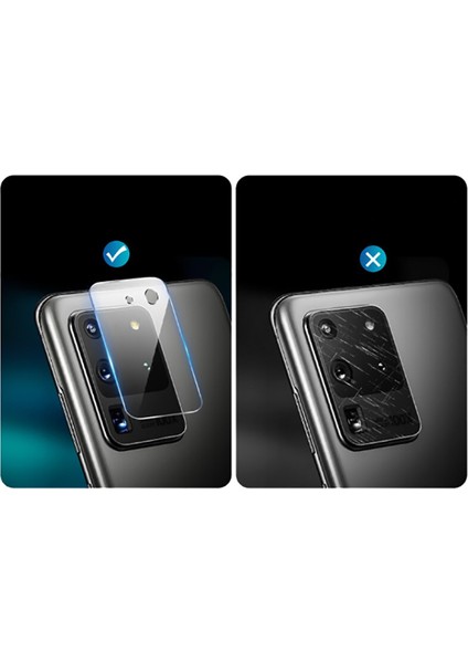 Samsung Galaxy S20 Ultra Kamera Lens Koruyucu Esnek Kırılmaz Ince Nano Cam Filmi fiyatları