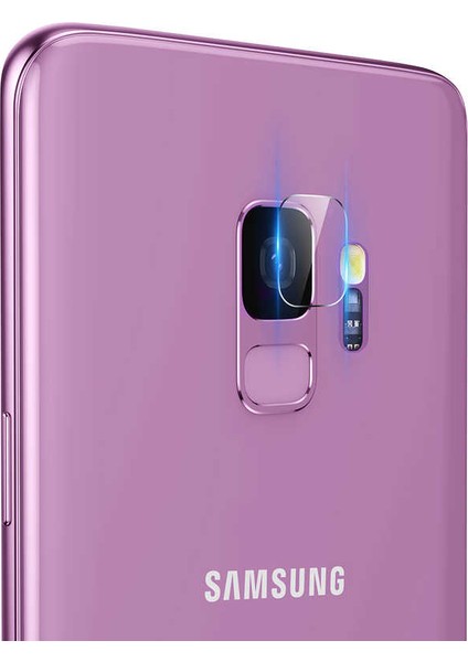 Samsung Galaxy S9 Kamera Lens Koruyucu Hd Ince Yüksek Kalite Cam Filmi