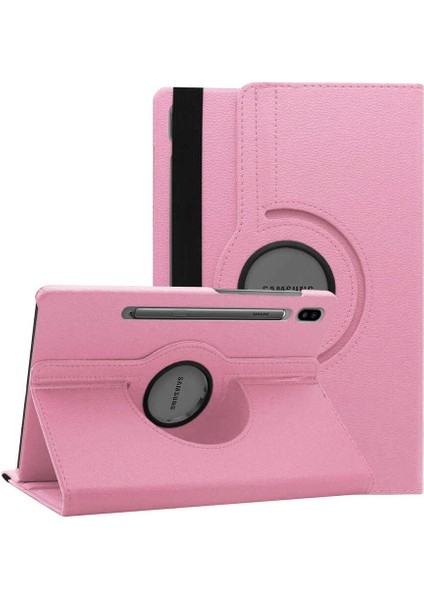Samsung Galaxy Tab S6 T860 Kılıf 360 Derece Dönen Standlı Pu-Deri New Case