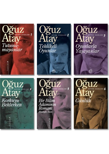 Tutunamayanlar - Tehlikeli Oyunlar - Oyunlarla Yaşanlar - Korkuyu Beklerken - Bir Bilim Adamının Romanı - Günlük - 6 Kitap - Oğuz Atay