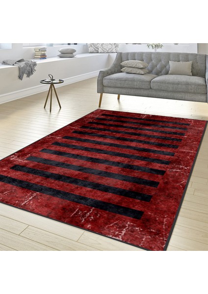 Dijital Baskı Yıkanabilir Kaymaz Taban Salon Halısı RVG1539-SD250